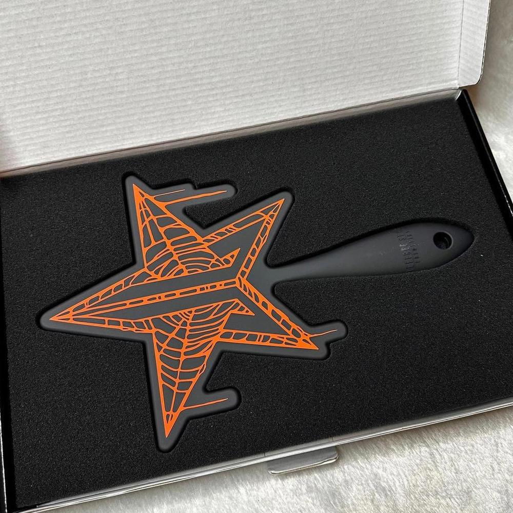 NIB Jeffree Star Limited Edition Halloween Spider Web Hand Mirror OS